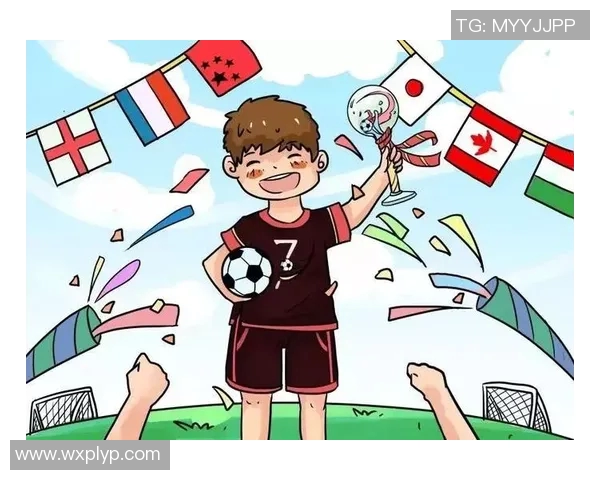 足球明星的童年回忆与梦想之路的绘画作品展示